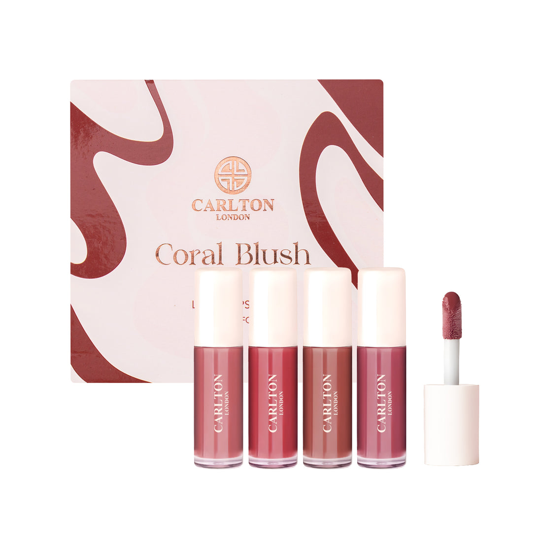 Carlton London Matte Liquid Lipstick Smudge-Proof And Long Lasting Gift Set - 4 Clgcbl4_1.7ml