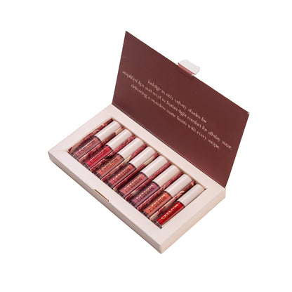 Carlton London Cheeky Pout Marque Matte Lipstick Pack of 8 - 1.7ml Each