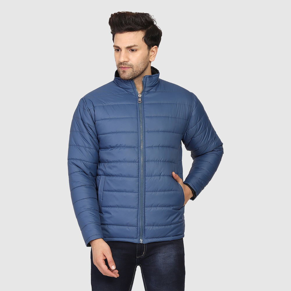 CL SPORT BY CARLTON LONDON REVERSIBLE FULL SLEEVES JACKET FOR MEN