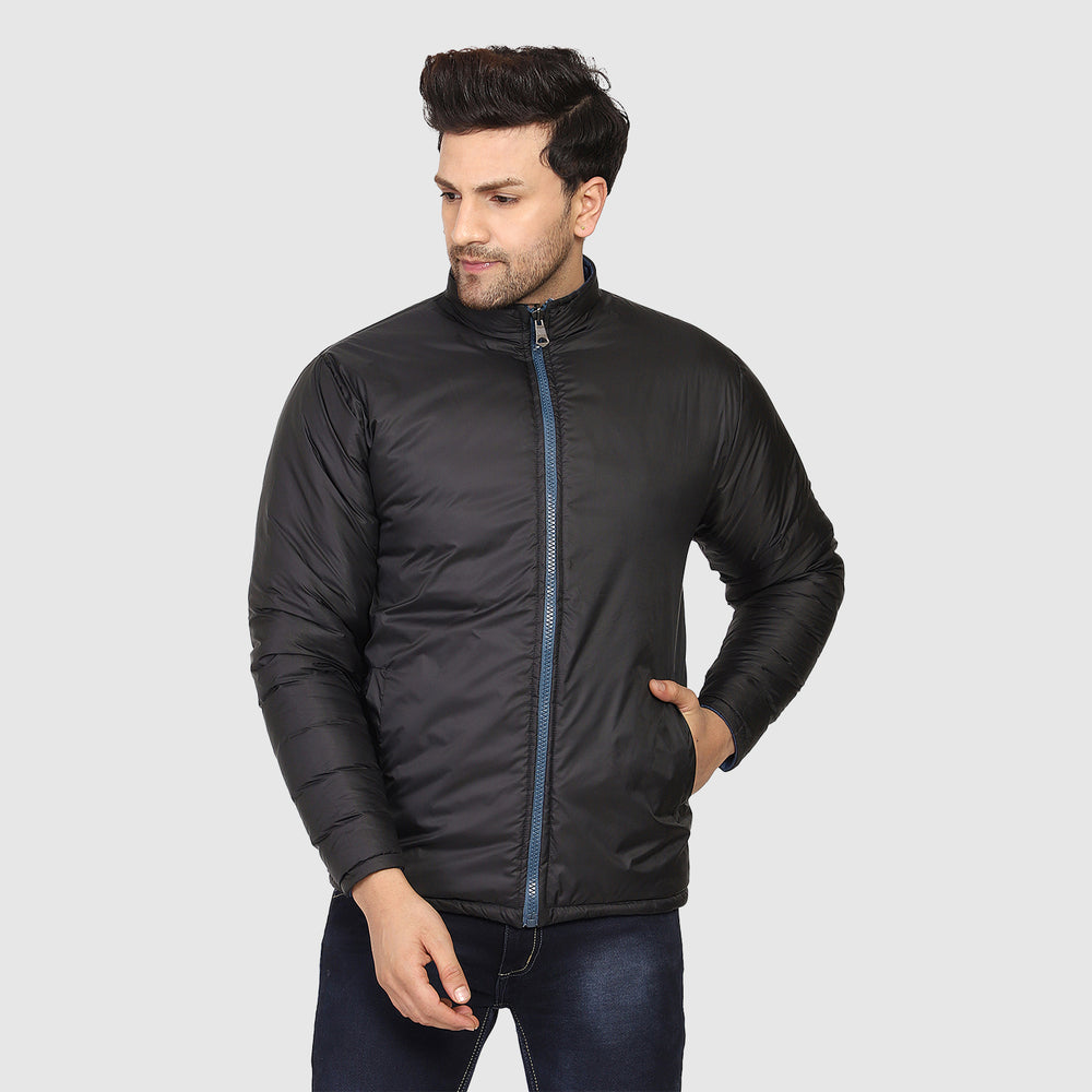 CL SPORT BY CARLTON LONDON REVERSIBLE FULL SLEEVES JACKET FOR MEN