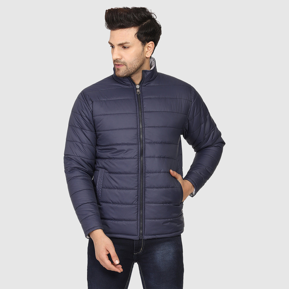 CL SPORT BY CARLTON LONDON REVERSIBLE FULL SLEEVES JACKET FOR MEN