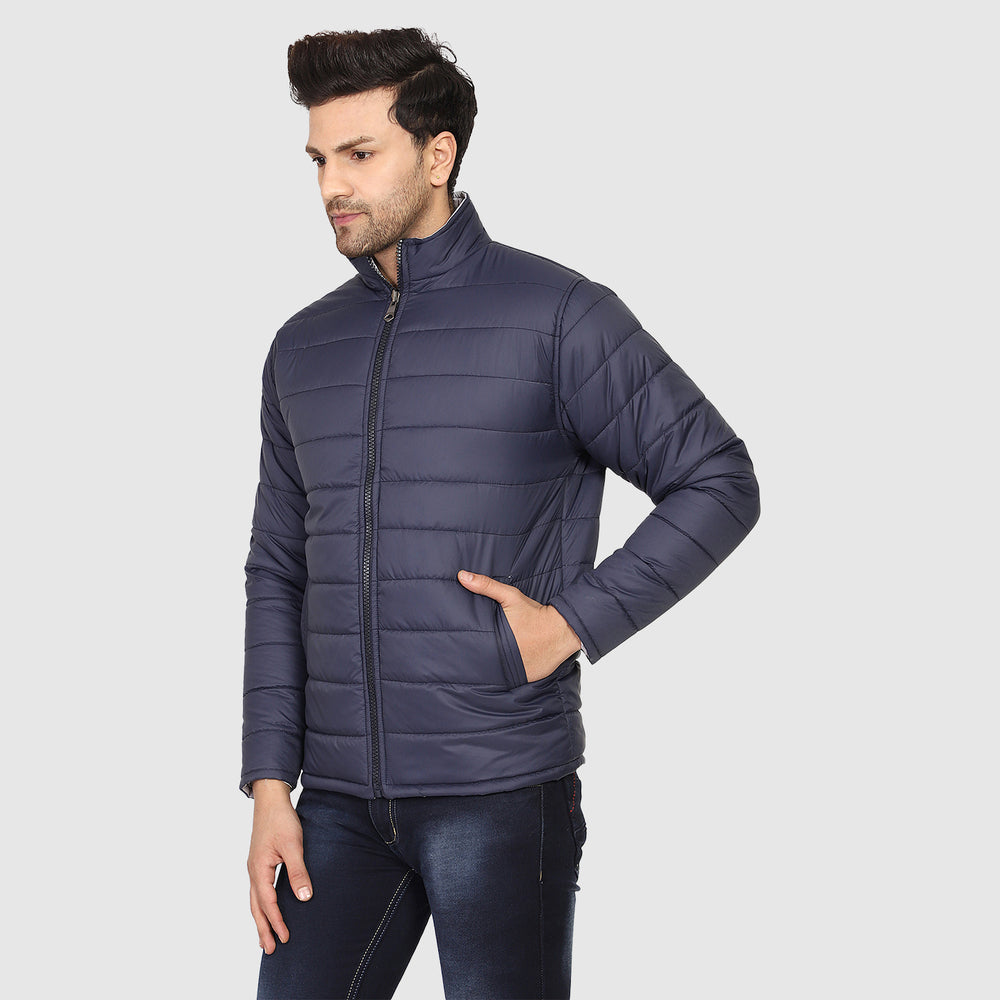 CL SPORT BY CARLTON LONDON REVERSIBLE FULL SLEEVES JACKET FOR MEN