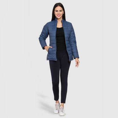 CL SPORT BY CARLTON LONDON REVERSIBLE FULL SLEEVES JACKET FOR WOMEN