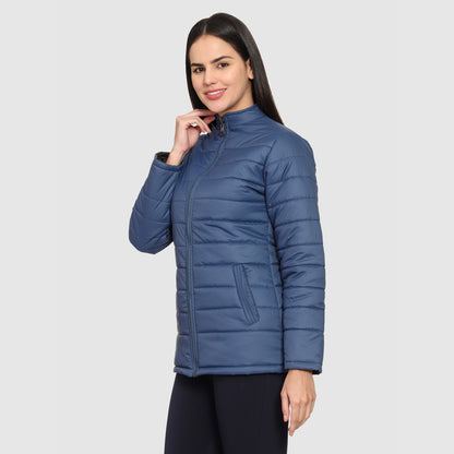 CL SPORT BY CARLTON LONDON REVERSIBLE FULL SLEEVES JACKET FOR WOMEN