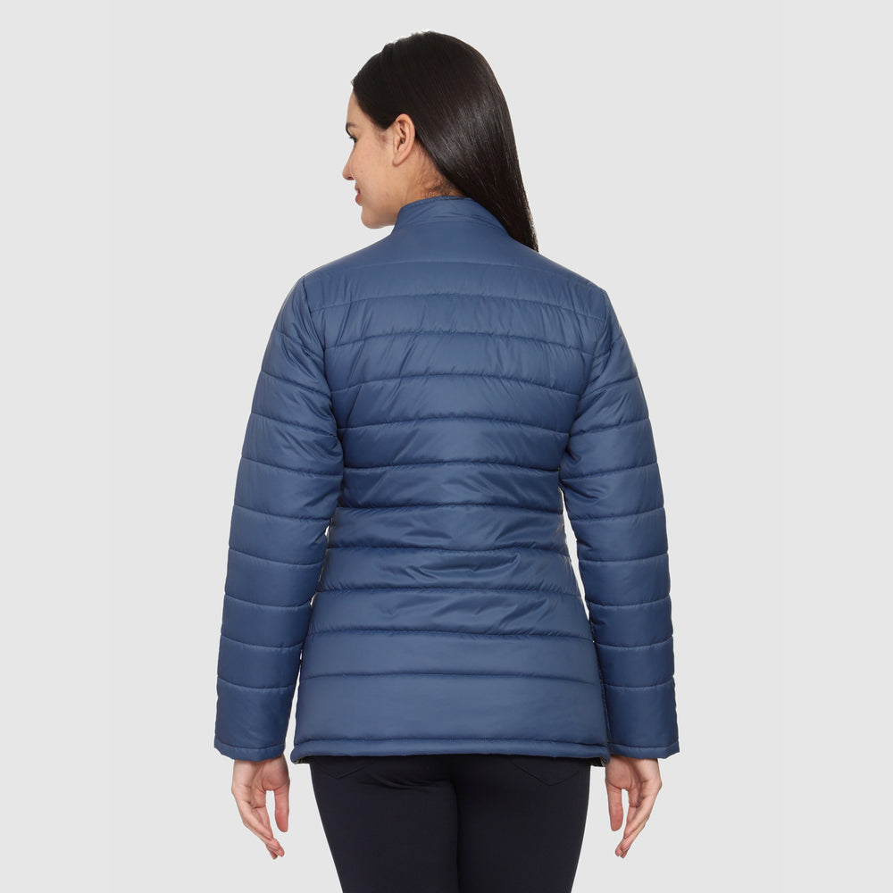 CL SPORT BY CARLTON LONDON REVERSIBLE FULL SLEEVES JACKET FOR WOMEN