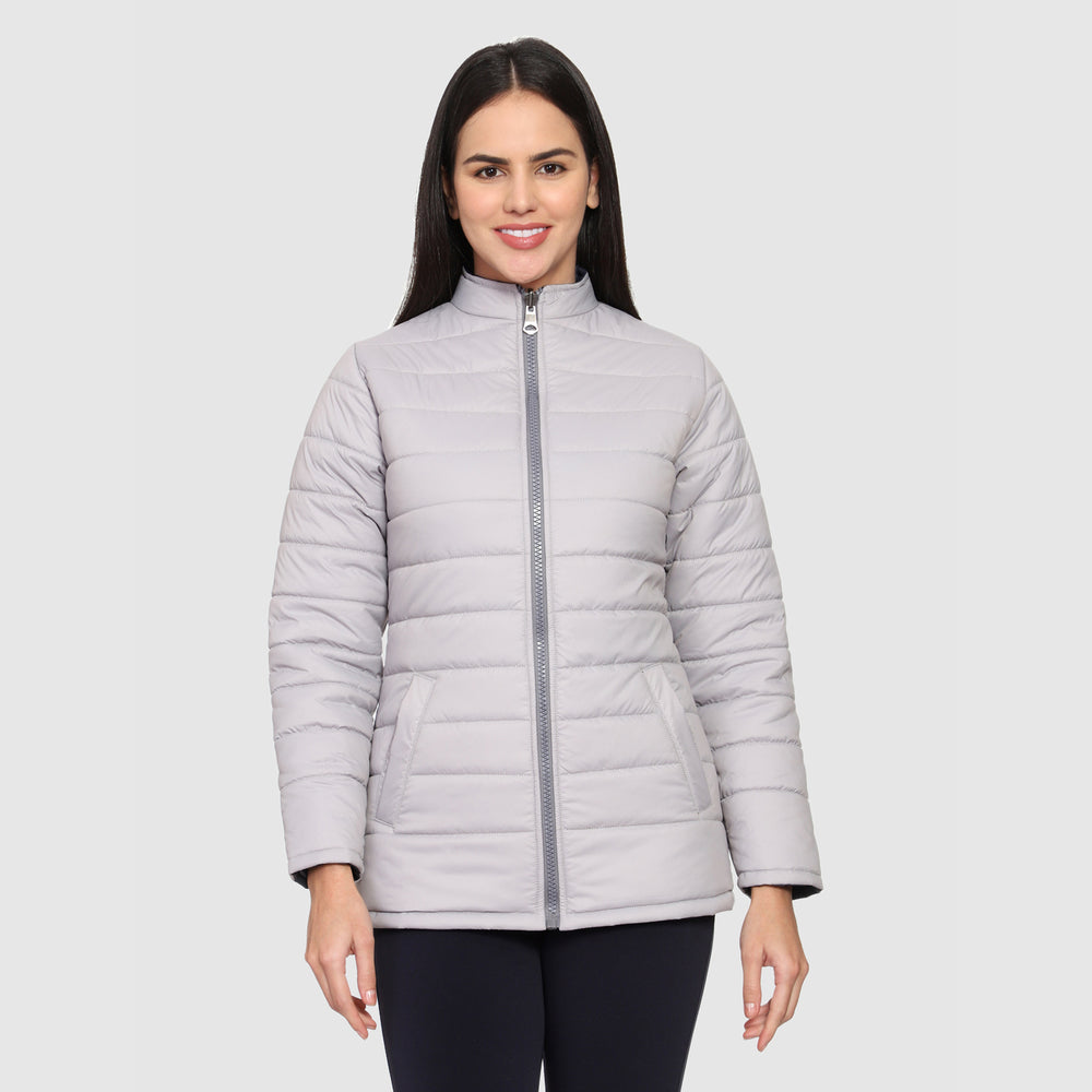 CL SPORT BY CARLTON LONDON REVERSIBLE FULL SLEEVES JACKET FOR WOMEN