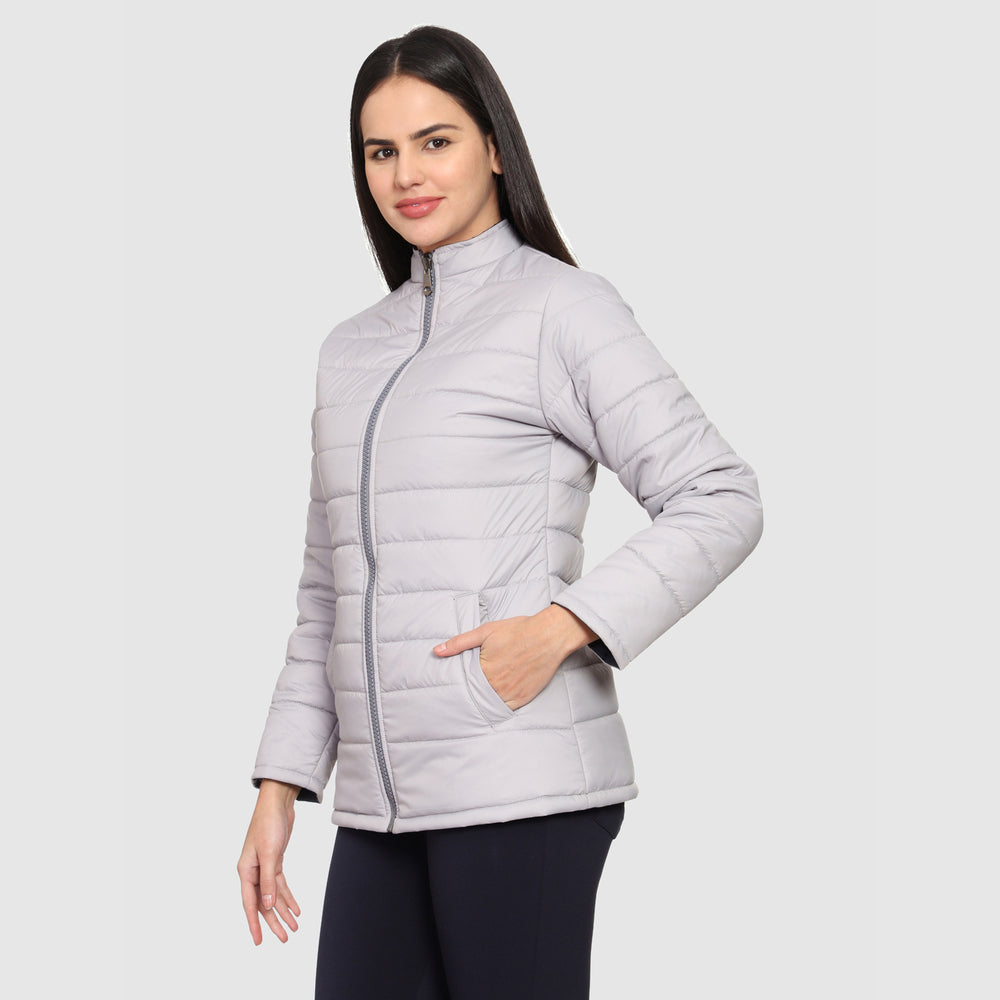 CL SPORT BY CARLTON LONDON REVERSIBLE FULL SLEEVES JACKET FOR WOMEN