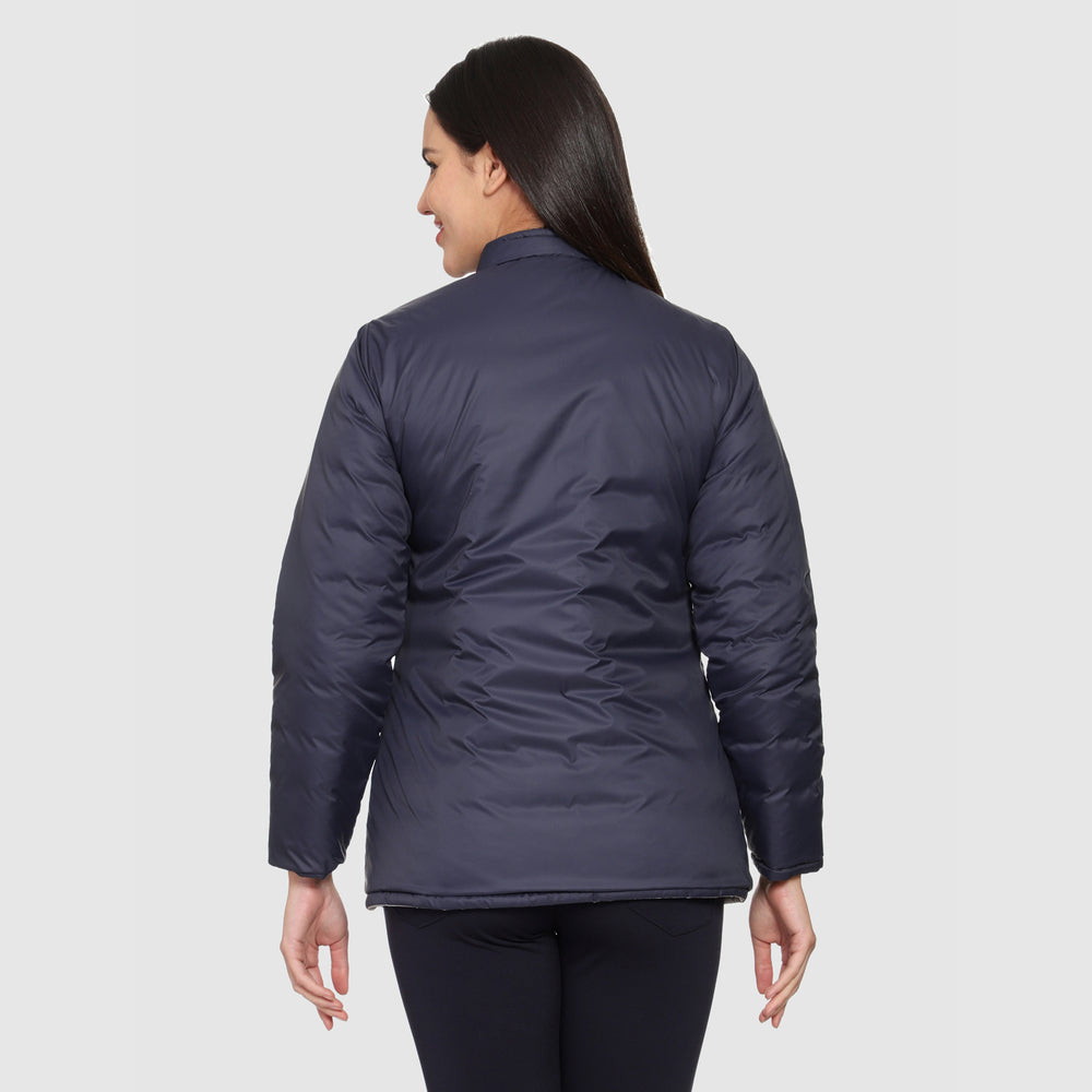 CL SPORT BY CARLTON LONDON REVERSIBLE FULL SLEEVES JACKET FOR WOMEN