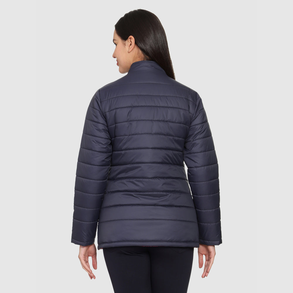 CL SPORT BY CARLTON LONDON REVERSIBLE FULL SLEEVES JACKET FOR WOMEN