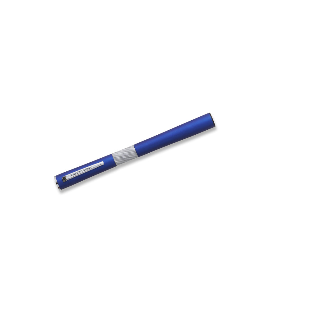 Carlton London Sapphire Sky Blue Metallic Metal Pen