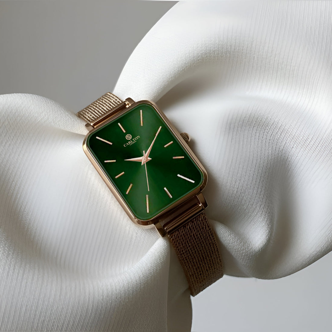 Women Diana CLDWMS-03 Analog Green Rose Gold Stainless Steel - Mesh - Watch