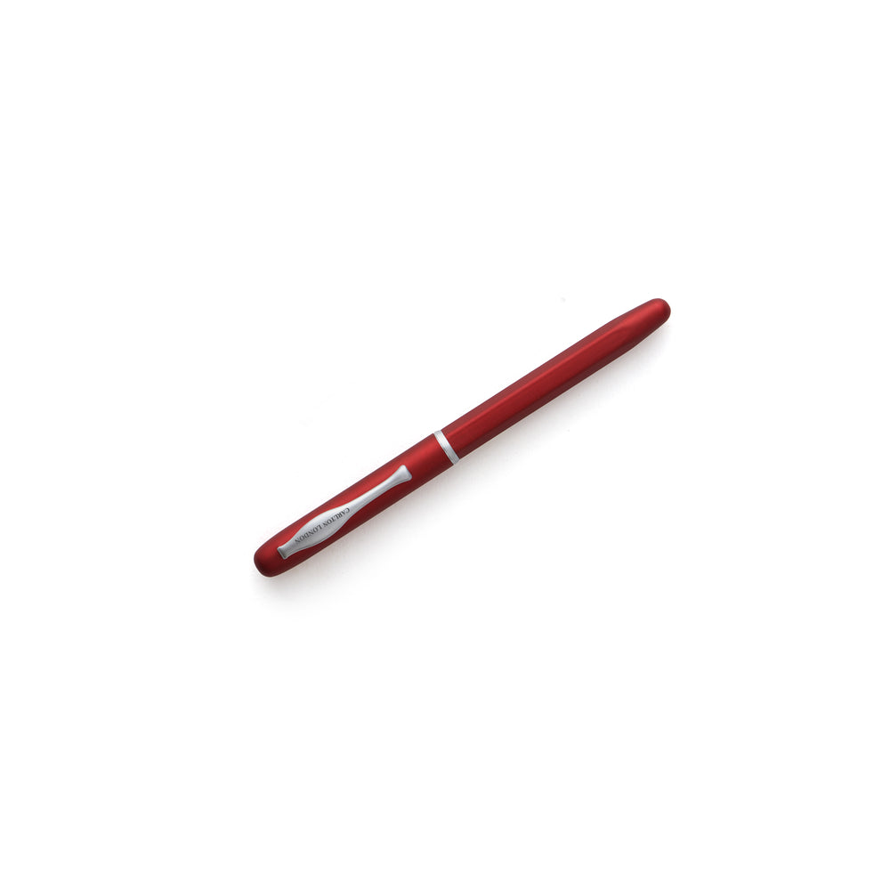 Carlton London Red Metallic Magnetic Metal Pen