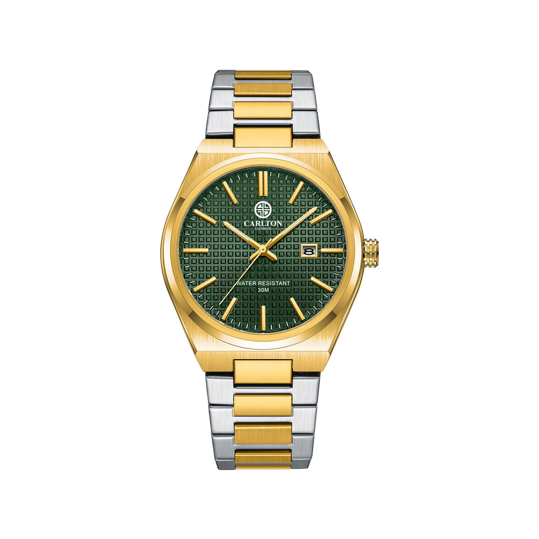 Alfred Men Green/Beige Analog Watch CLMWT-02