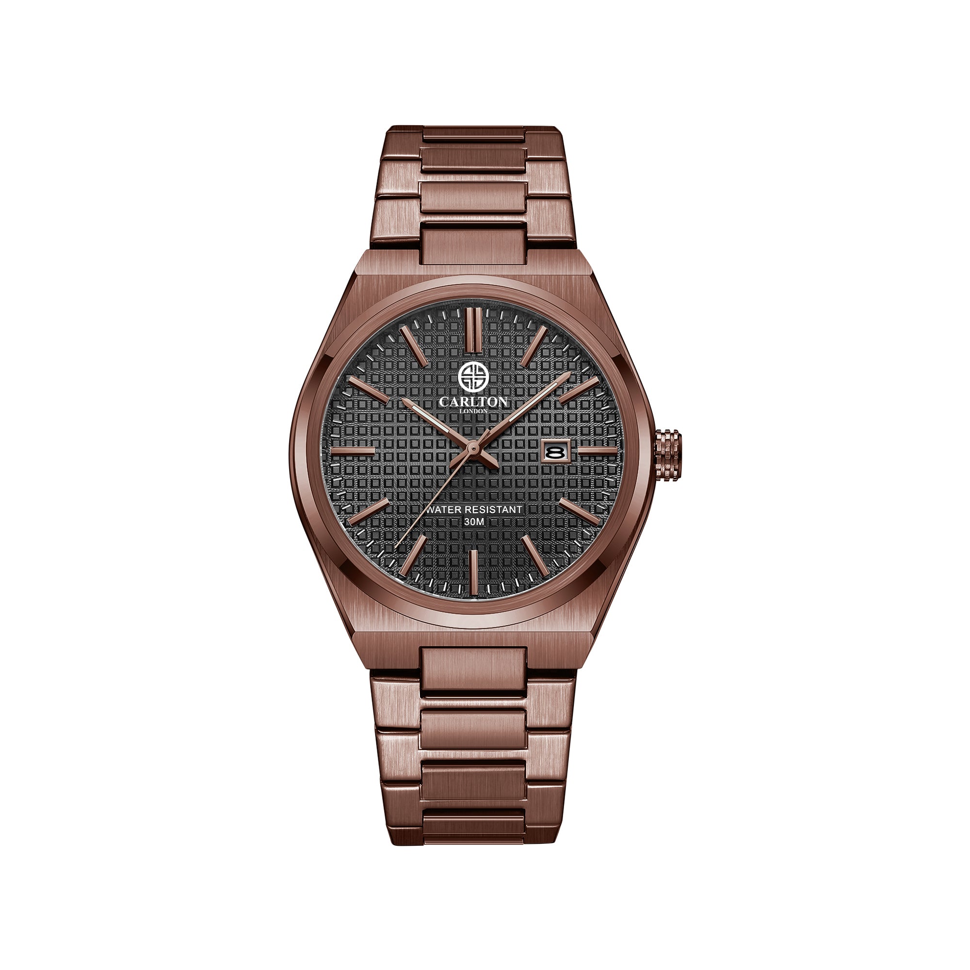 Alfred Men Brown Analog Watch CLMWT-03