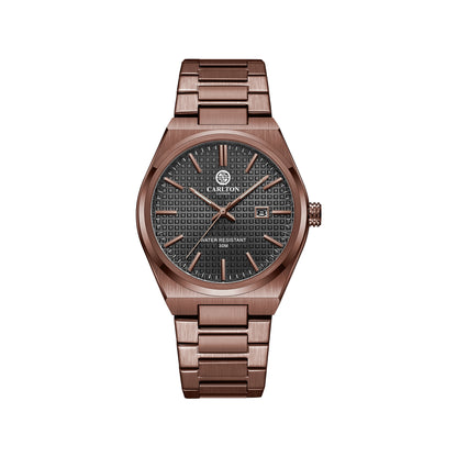 Alfred Men Brown Analog Watch CLMWT-03