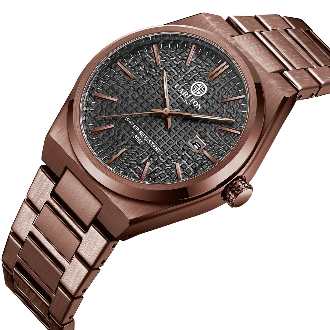 Alfred Men Brown Analog Watch CLMWT-03