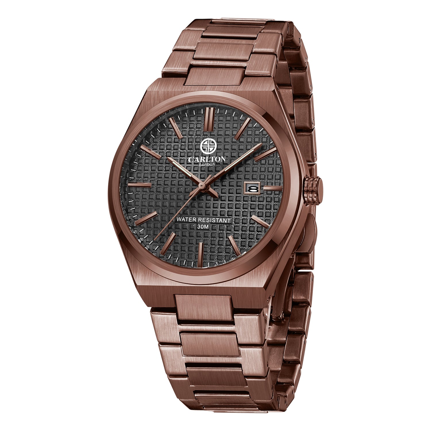Alfred Men Brown Analog Watch CLMWT-03