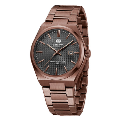 Alfred Men Brown Analog Watch CLMWT-03