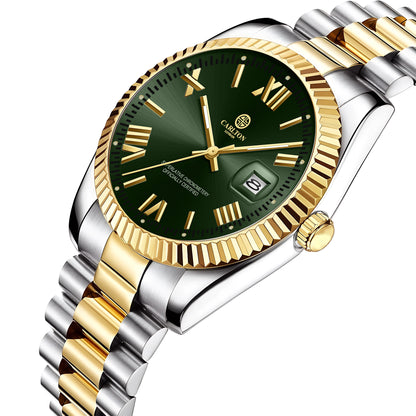 Charles Men Green Analog Watch CLRLM-001