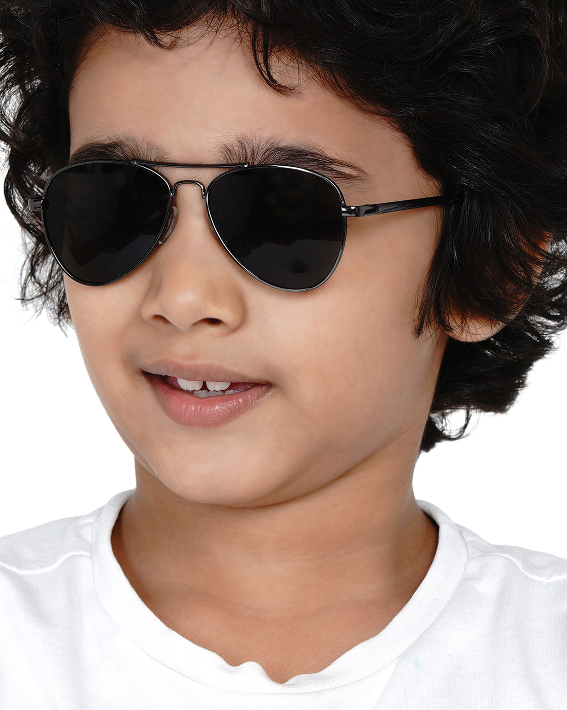 Dark lens 2024 aviator sunglasses