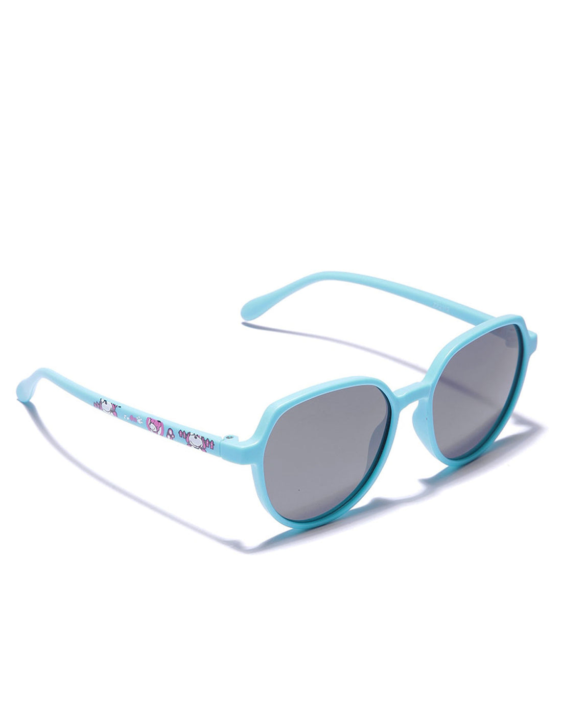 Turquoise Toned with Polarised Lens Oval Sunglass for boy