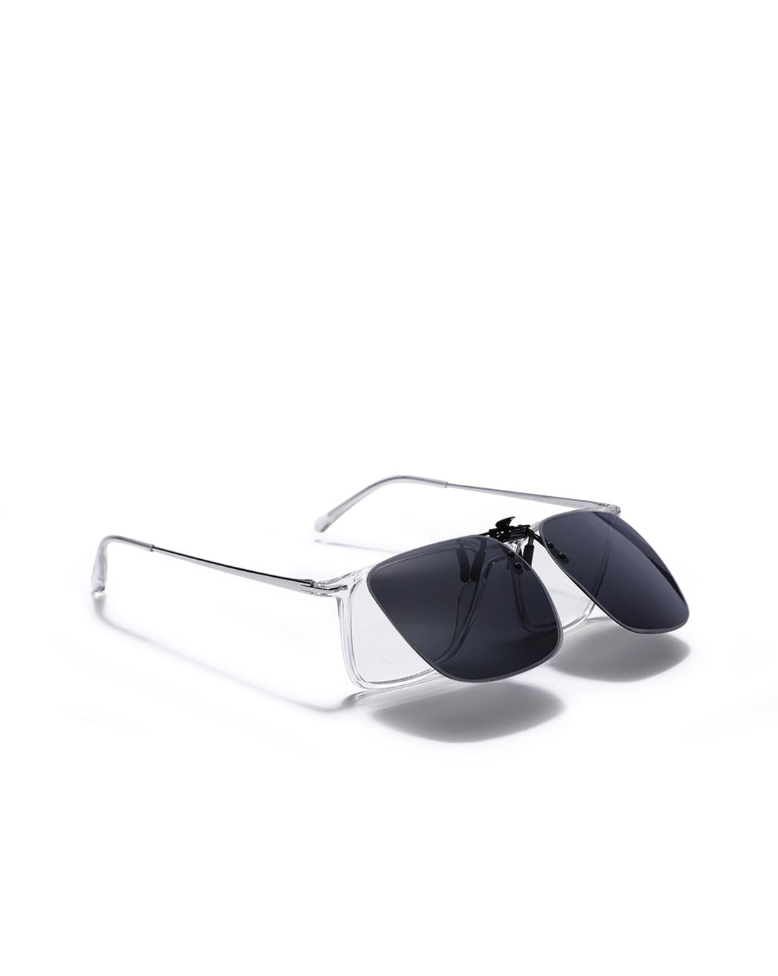 Rectangle Sunglass Clip with UV Protected and Polarized Lens