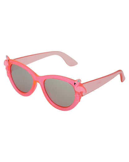 Carlton London Grey Lens &amp; Pink Cateye Sunglasses For Girl