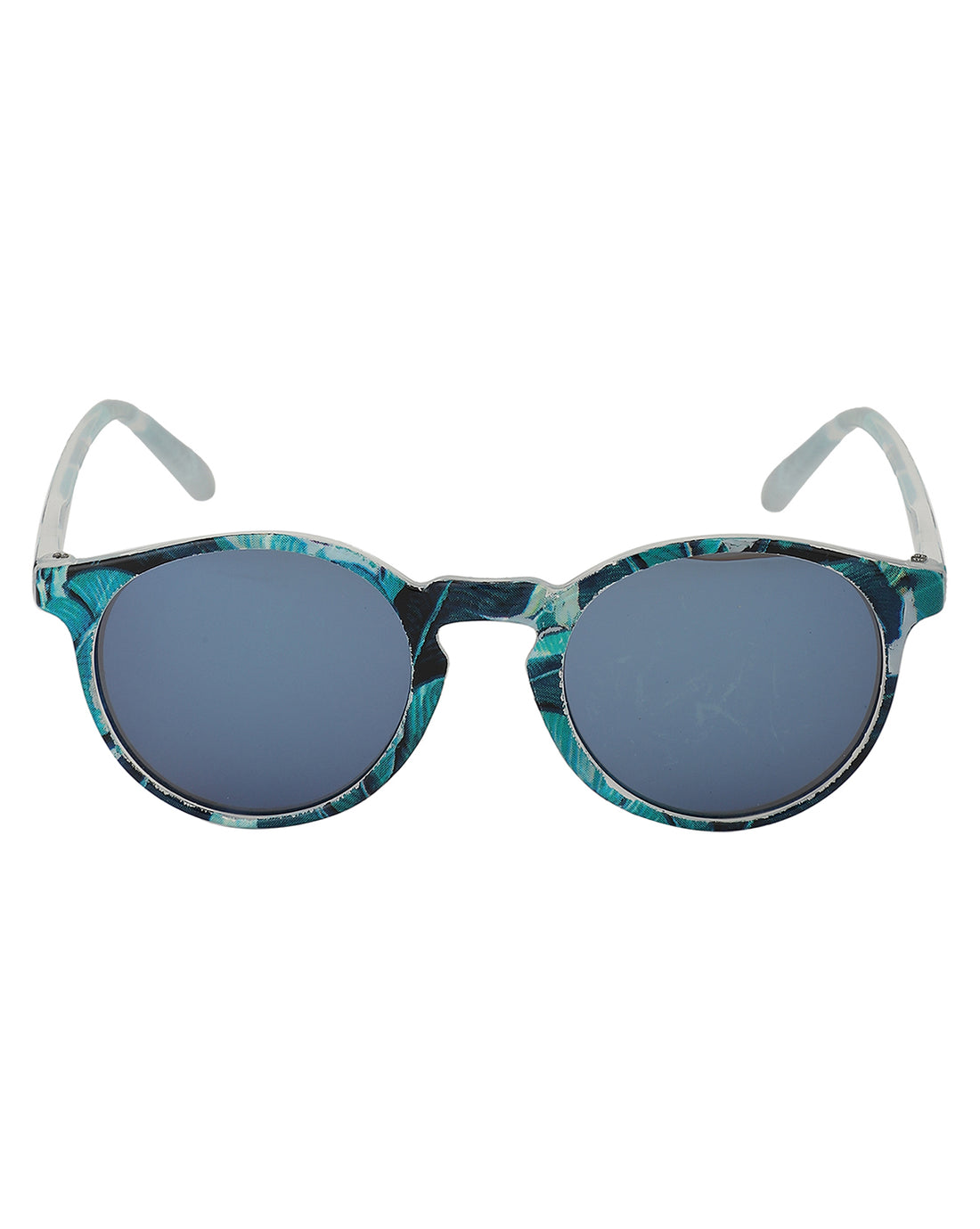 Carlton London Blue Lens &amp; Green Cateye Sunglasses For Girl