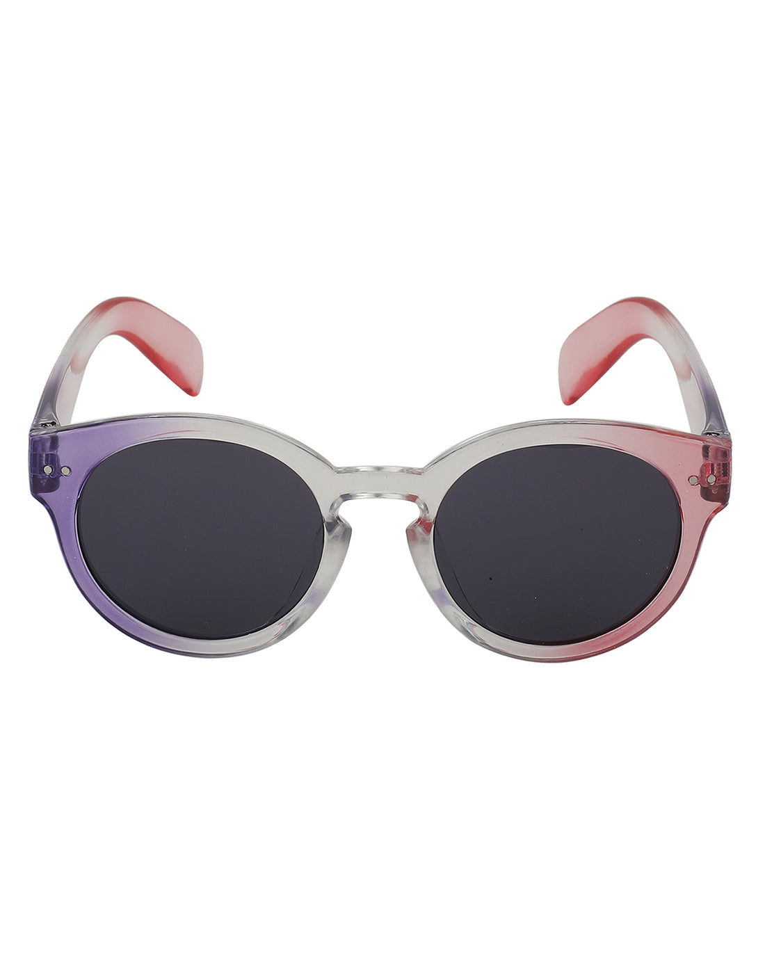 Carlton London Blue Lens &amp; Purple Round Sunglasses For Girl