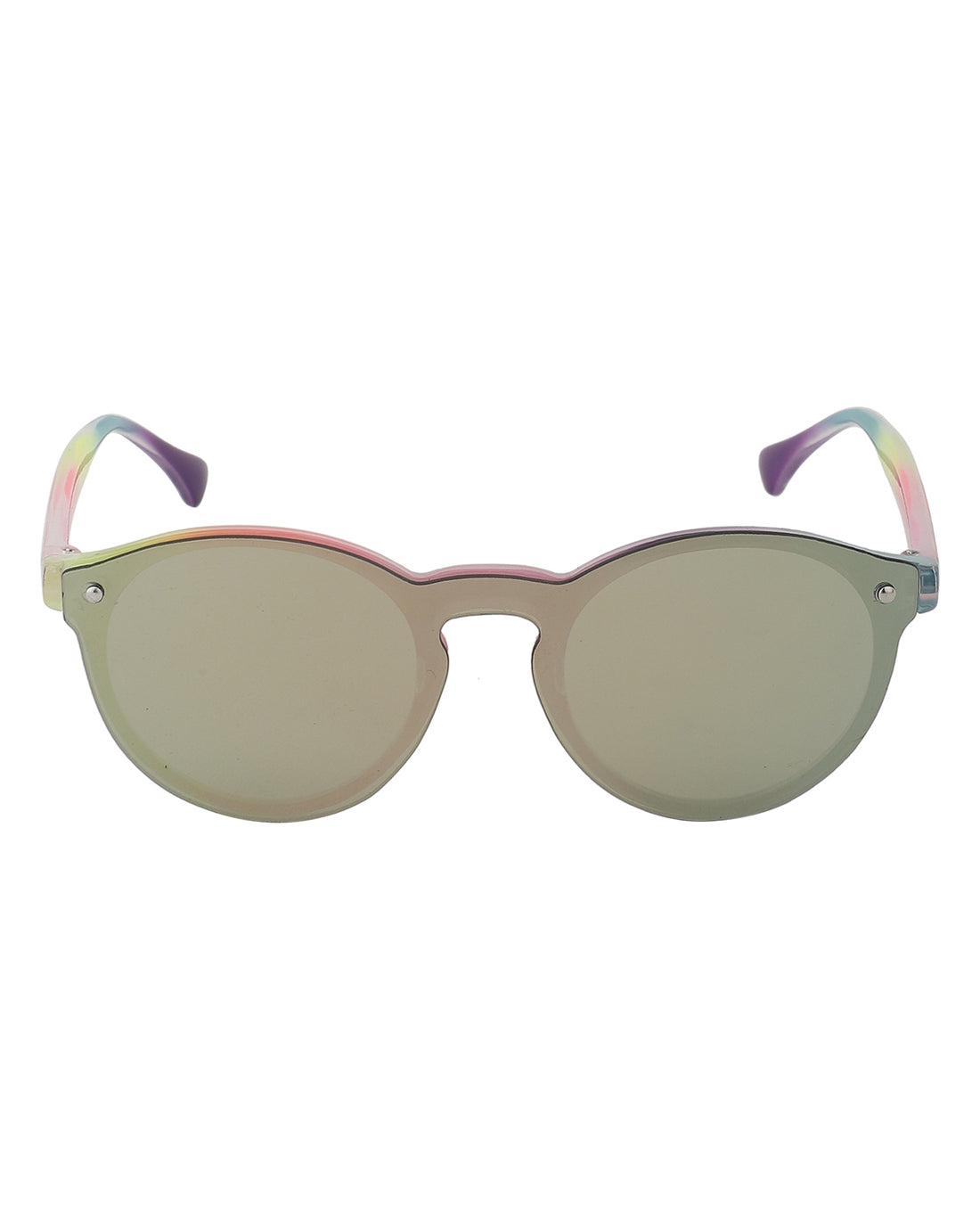 Carlton London Yellow Lens & Pink Round Sunglasses For Girl