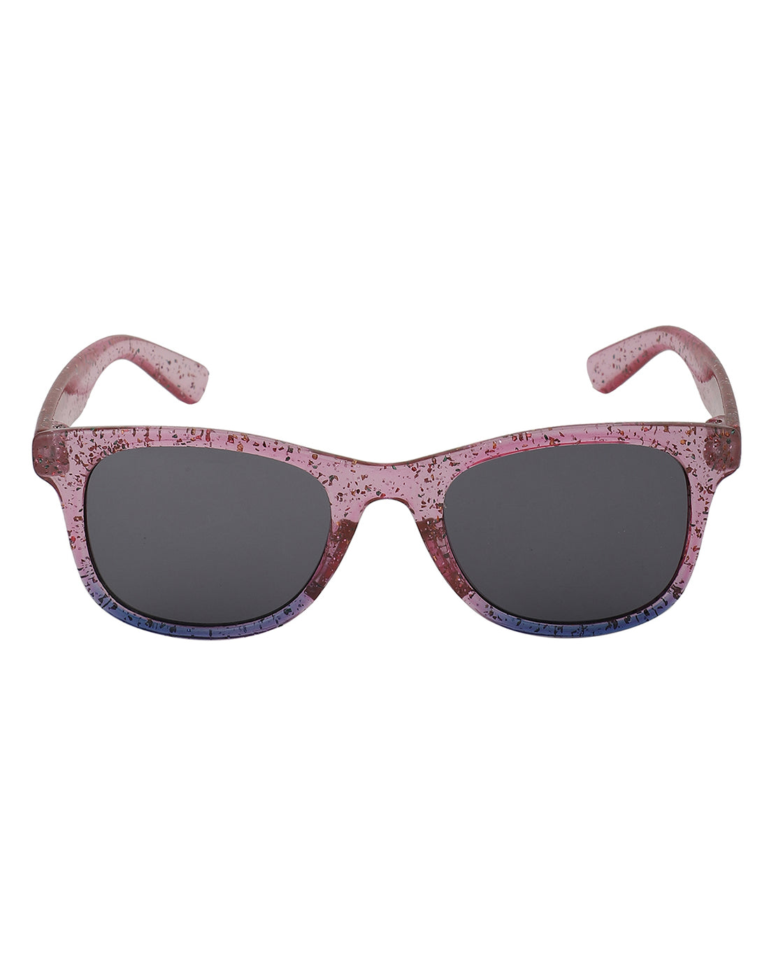 Carlton London Black Lens &amp; Pink Square Sunglasses For Girl
