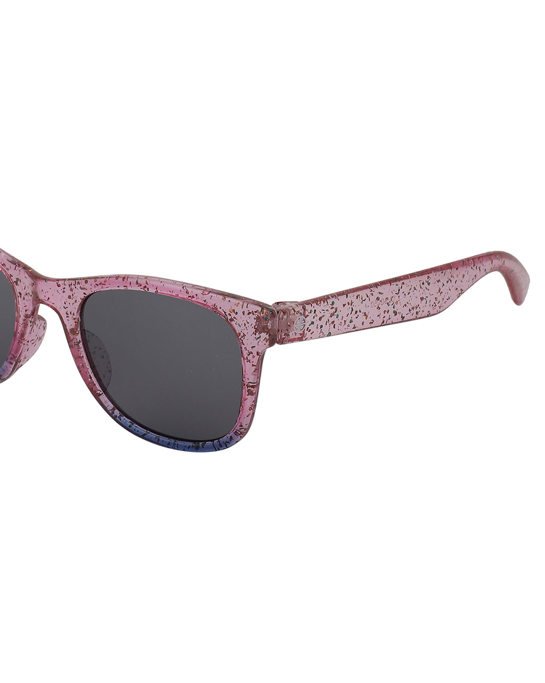 Carlton London Black Lens &amp; Pink Square Sunglasses For Girl