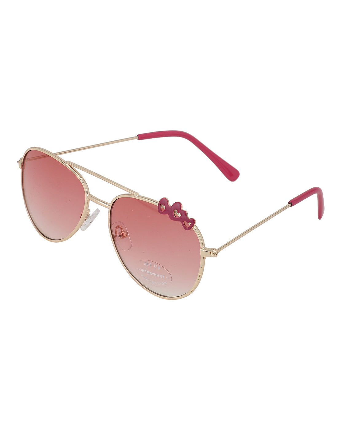 Rectangle Sunglasses in Pink | Glassons