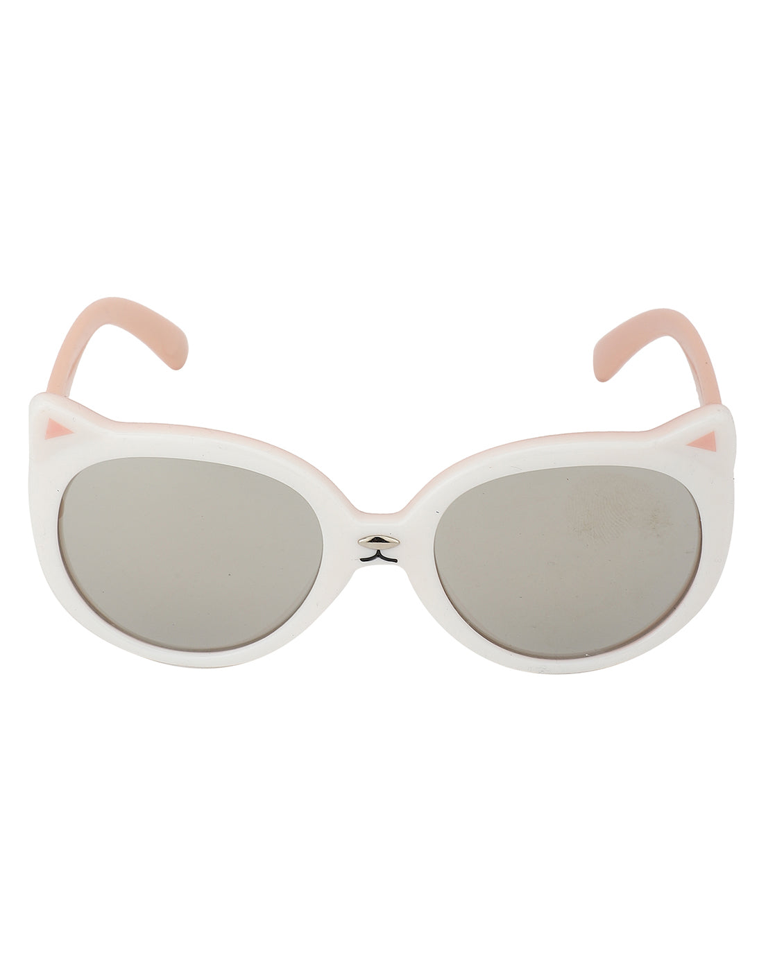 Versace 55Mm Cat Eye Sunglasses - White