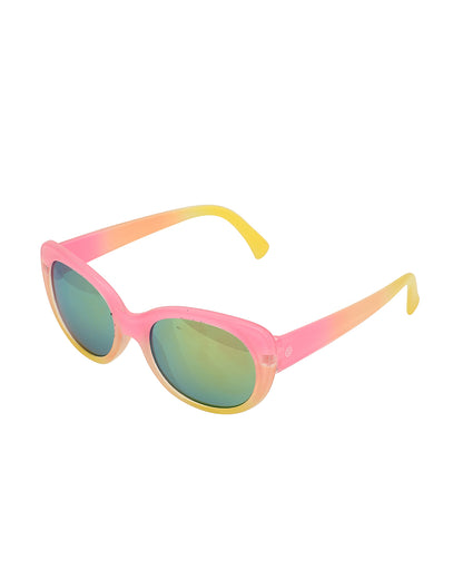 Kids Girls Uv Protected Mirror Sunglass