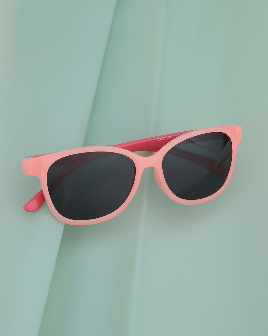 Pink Toned with Polarised Lens Rectangle Sunglass for girl