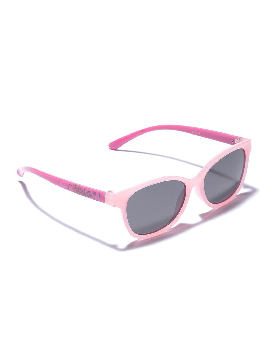 Pink Toned with Polarised Lens Rectangle Sunglass for girl