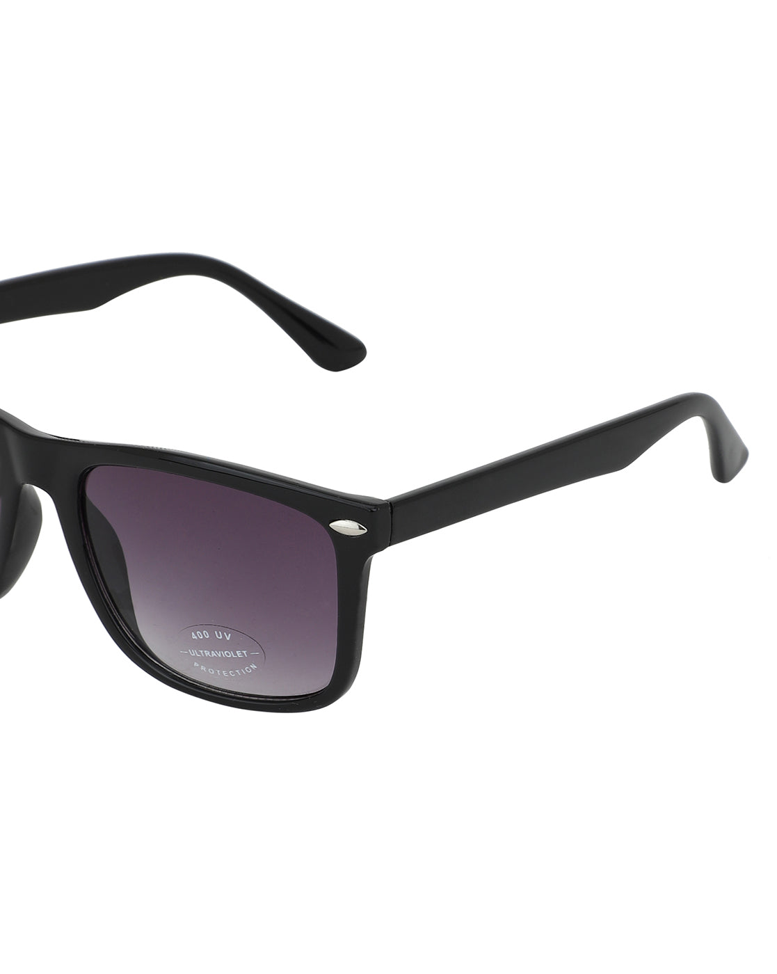 Buy FLOYD Black Frame Black Lens UV Protected Fashion Square Sunglasses |  Shoppers Stop