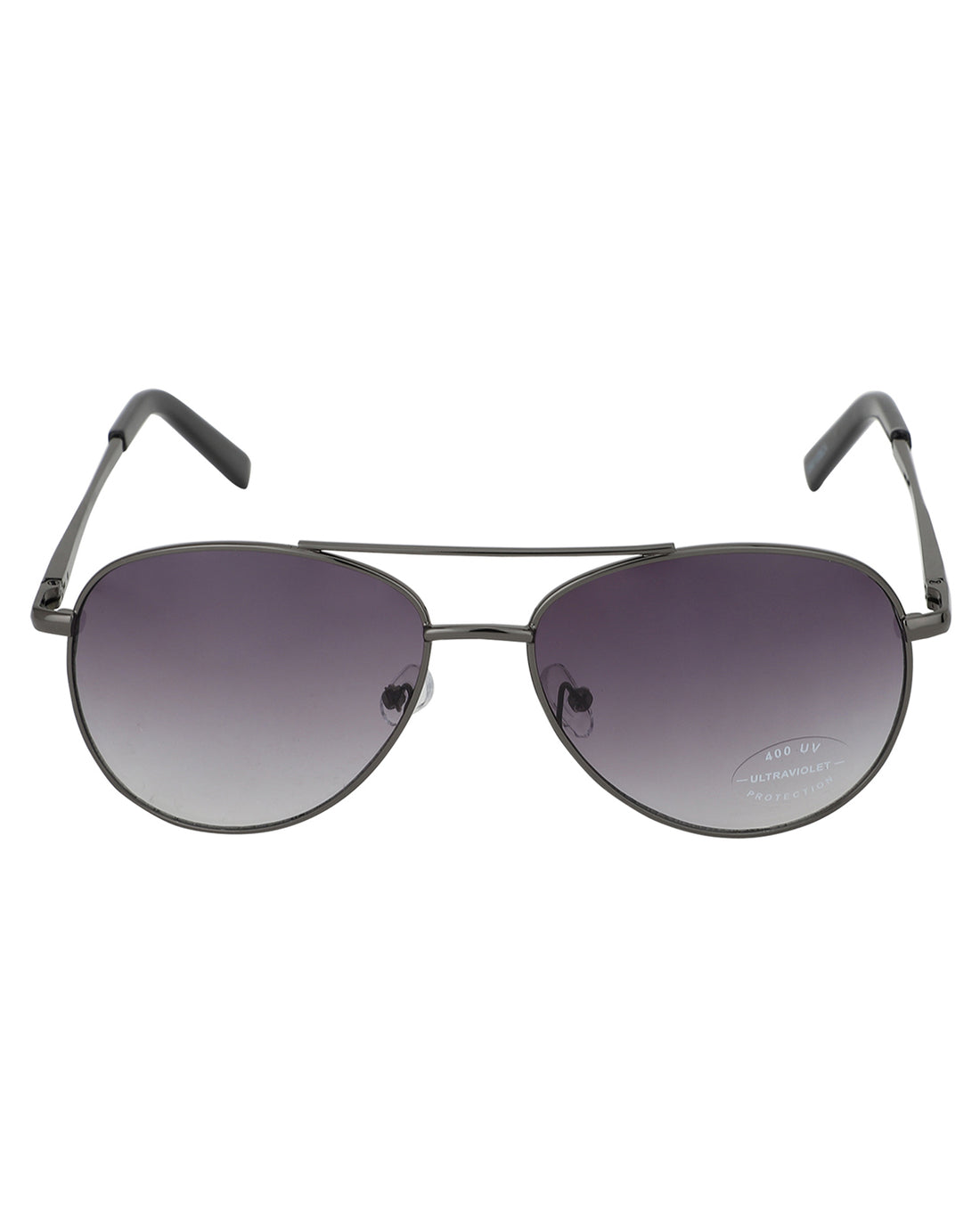 Carlton London Grey Aviator Sunglasses with UV Protected Lens For Men