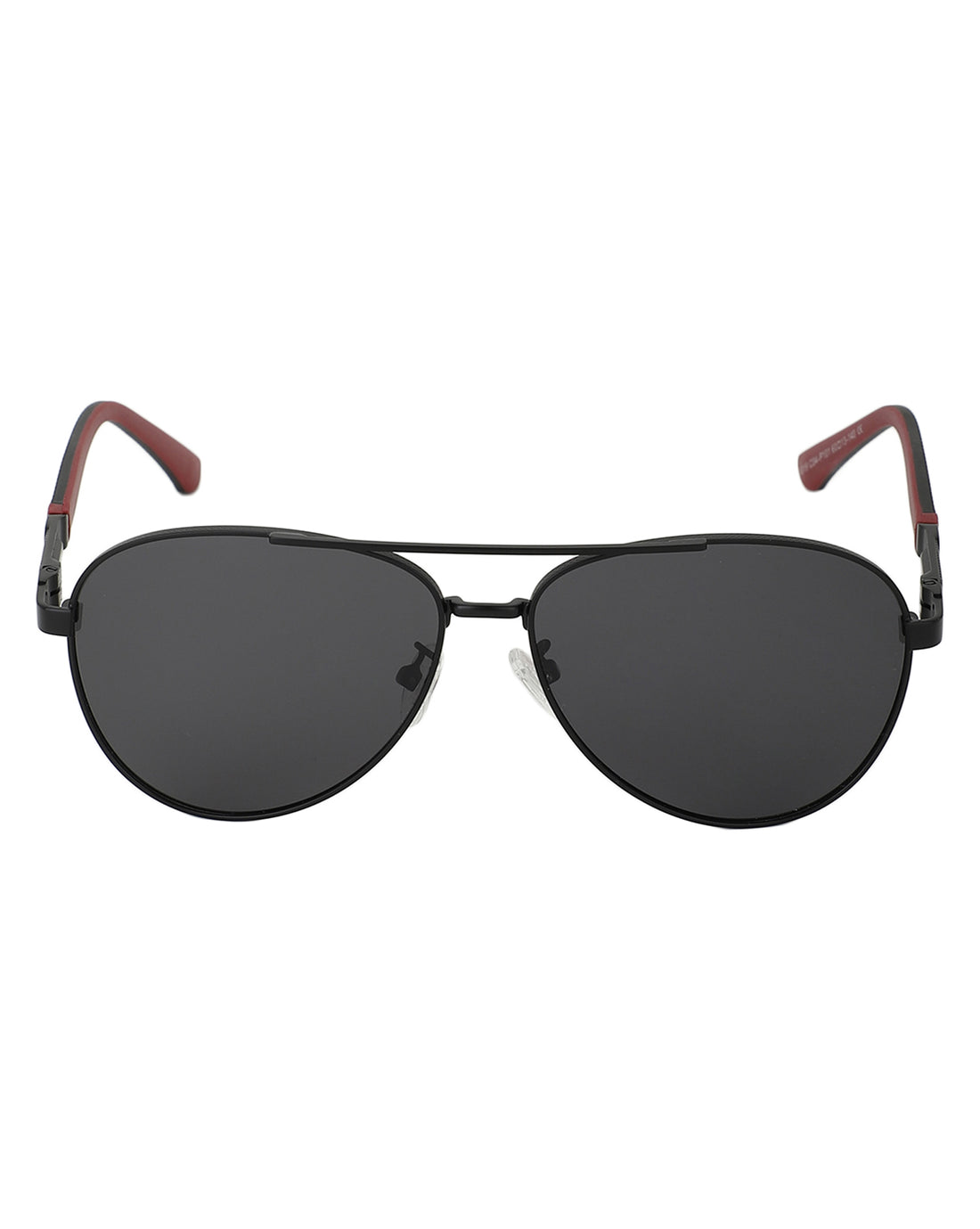 Carlton London Black Toned Black Polarised And Uv Protected Lens Mens Aviator Sunglasses For Men