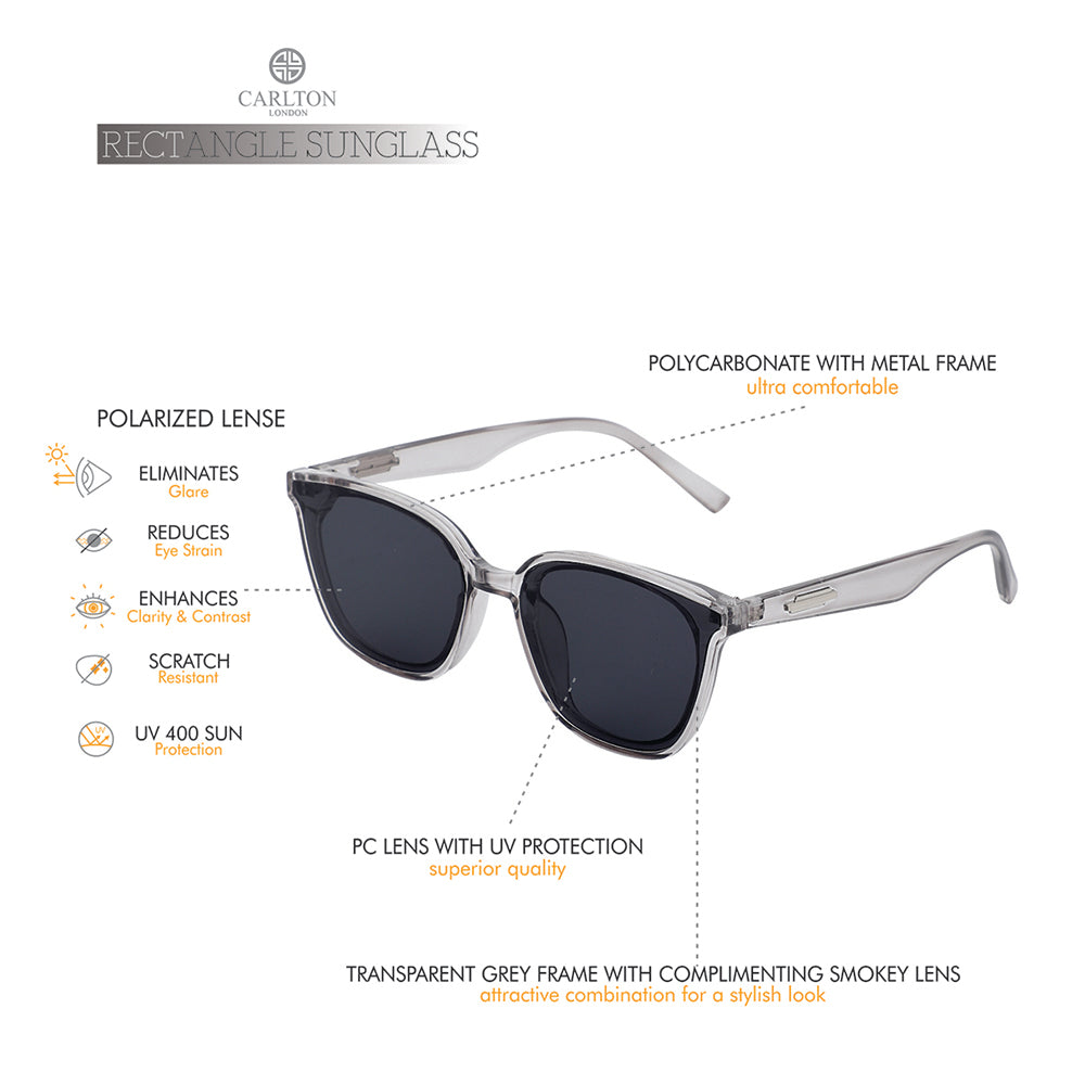 Carlton London Uv Protected Rectangle Sunglasses For Men – Carlton