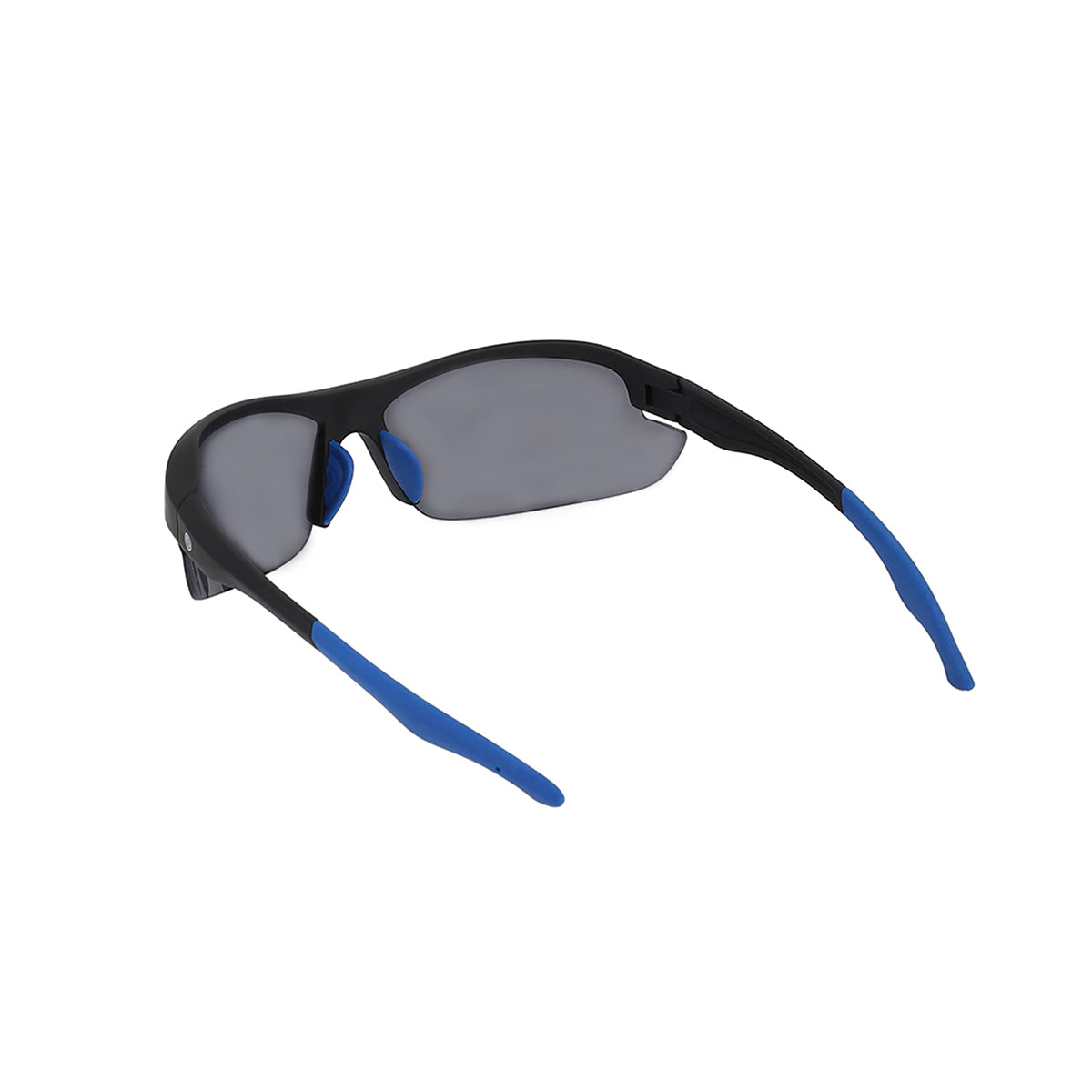 Carlton London Black & Blue Toned Uv Protected Sports Sunglasses For Men
