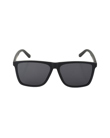 Black Toned With Uv Protected Lens Wayfarer Sunglass For Unisex