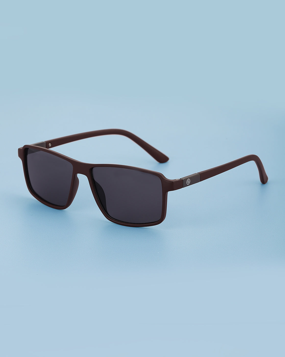 Brown Toned With Uv Protected Lens Wayfarer Sunglass For Unisex