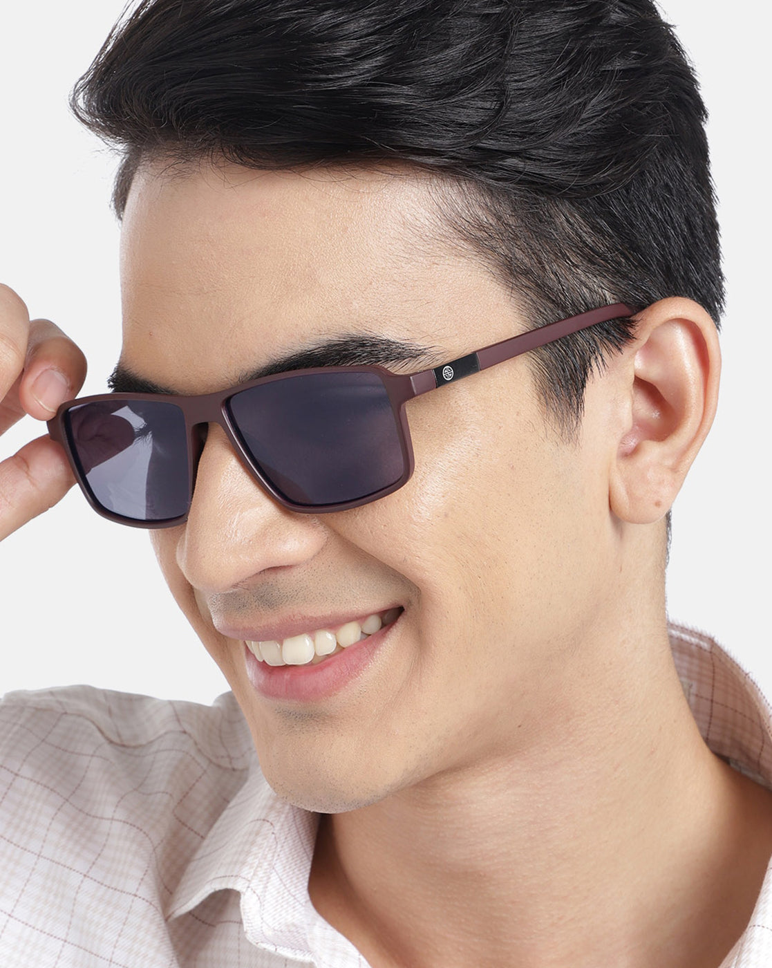 Brown Toned With Uv Protected Lens Wayfarer Sunglass For Unisex