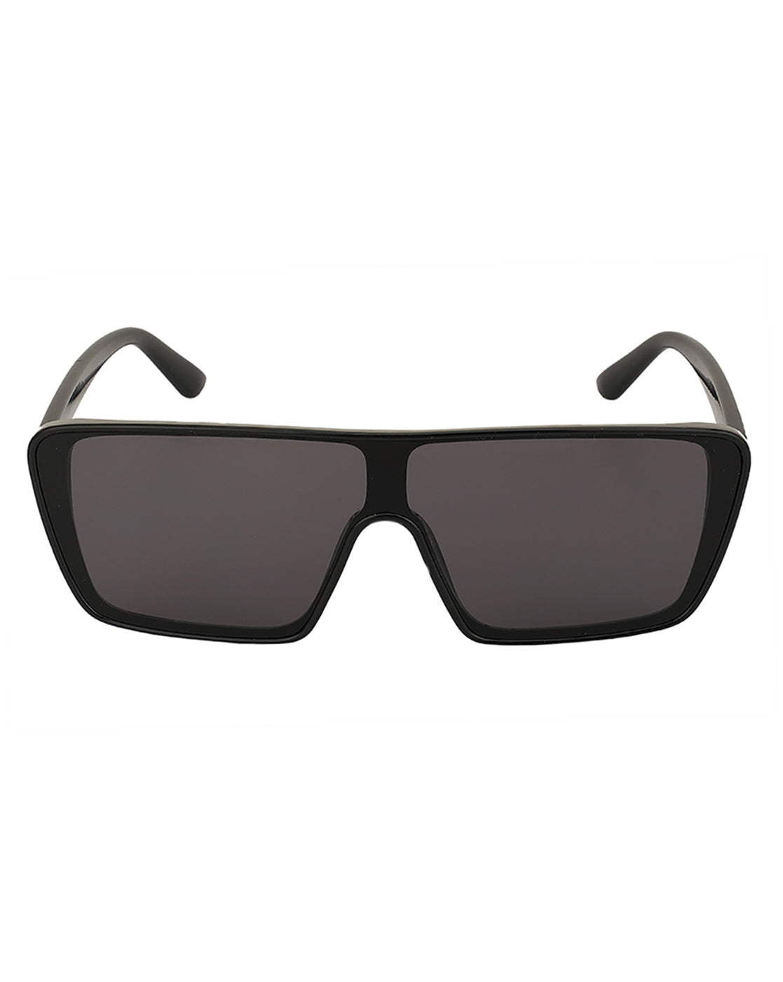 Premium Black Toned Uv Protected Lens Shield Sunglass For Men