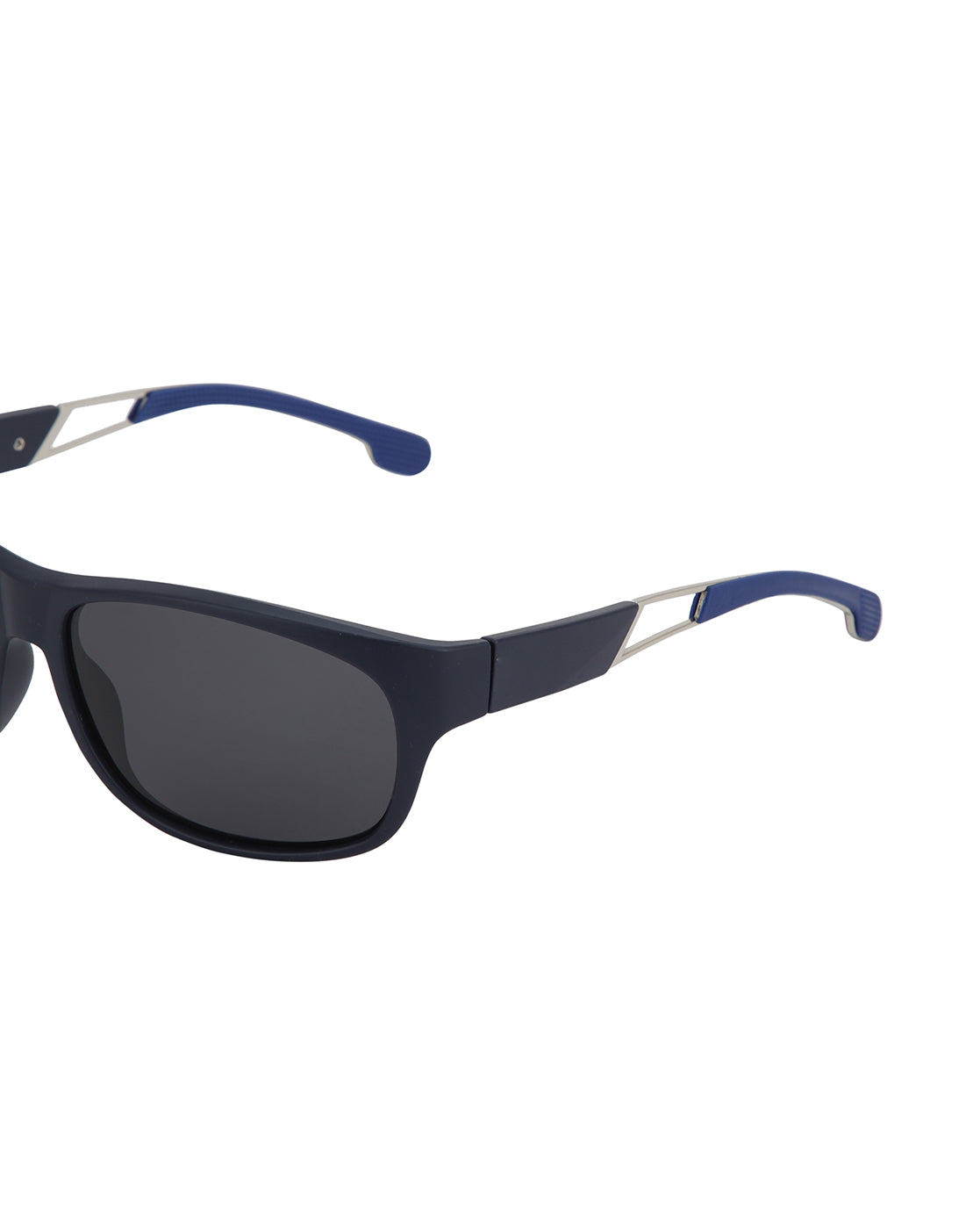 Black with Blue Toned and Black Polarised Lens Sports Sunglass for men