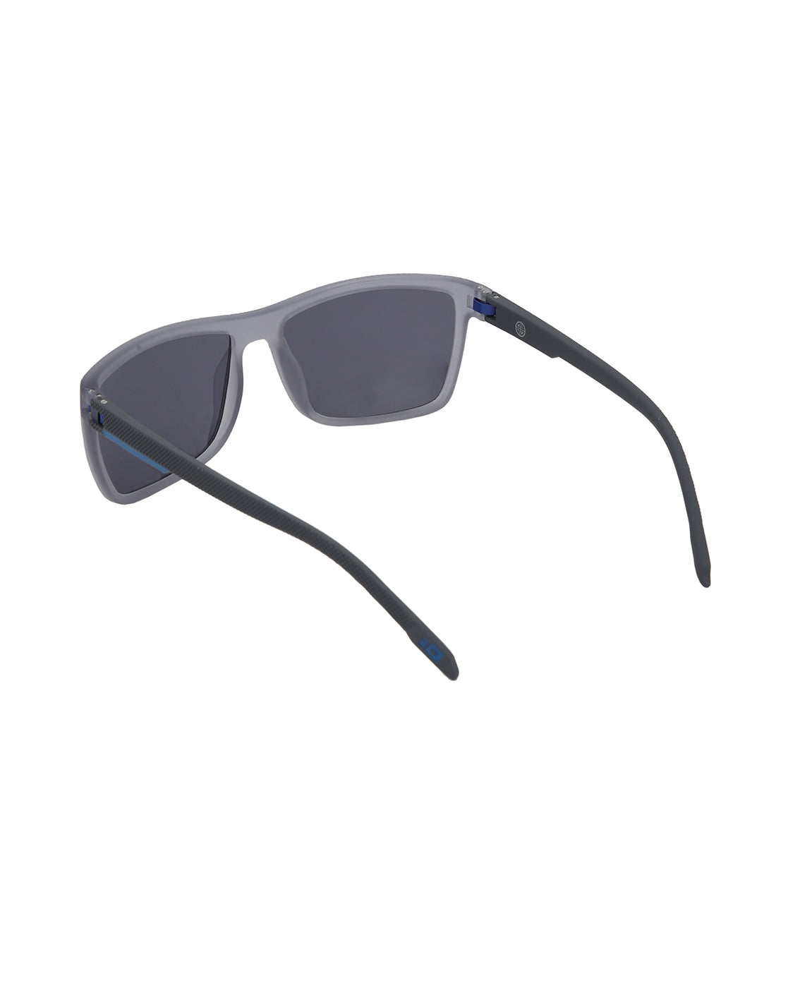 Blue with Grey Toned with Blue Polarised Lens Wayfarer Sunglass for men