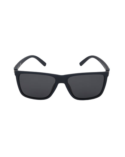 Blue Toned with Blue Polarised Lens Rectangle Sunglass for men