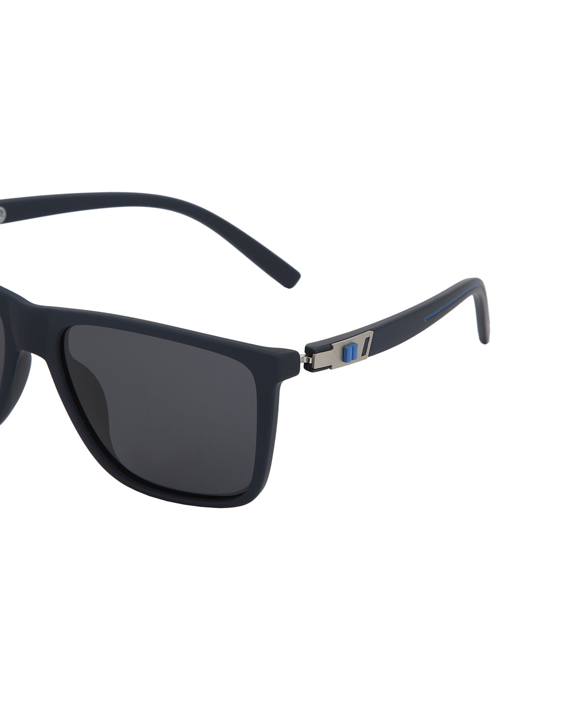 Blue Toned with Blue Polarised Lens Rectangle Sunglass for men